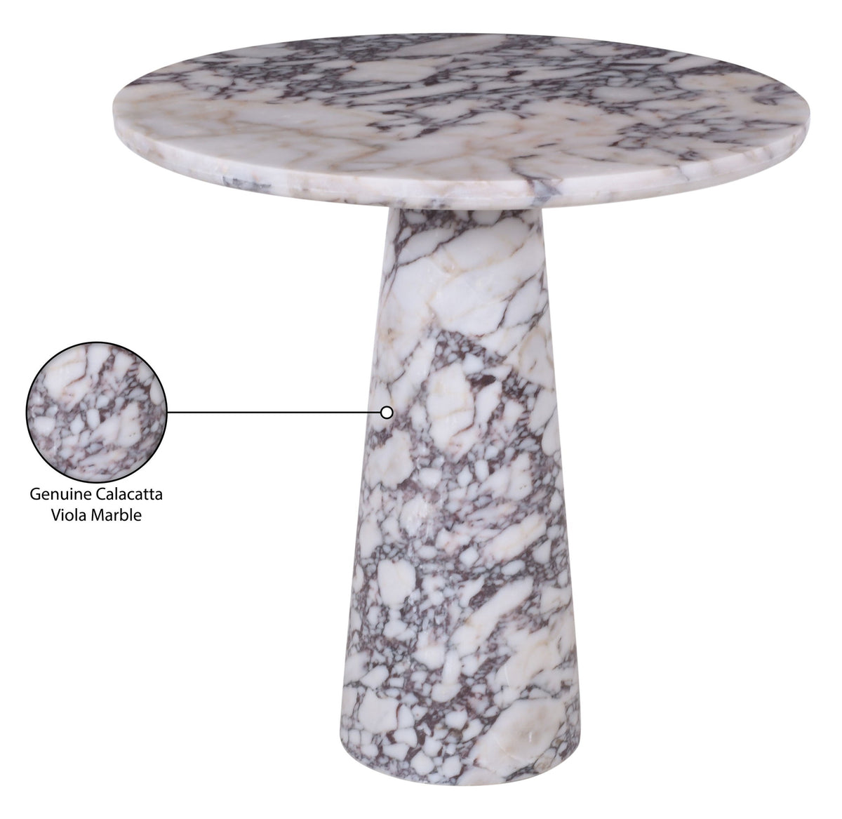 Fontelina - Genuine Marble Bistro Dining Table