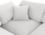 Comfy - 8 Piece Velvet Modular Sectional