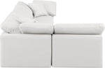 Indulge - Faux Leather 4 Piece Modular Sectional