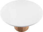 Sanremo - Concrete 53" Finished Concrete Indoor / Outdoor Dining Table - White