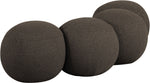 Apollo - Boucle Fabric Bench