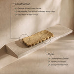 Ruffalo - Genuine Marble Tray