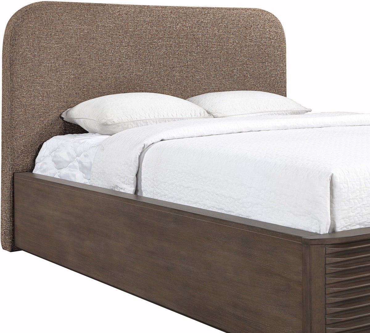 Morino - Interwoven Fabric Upholstered Bed