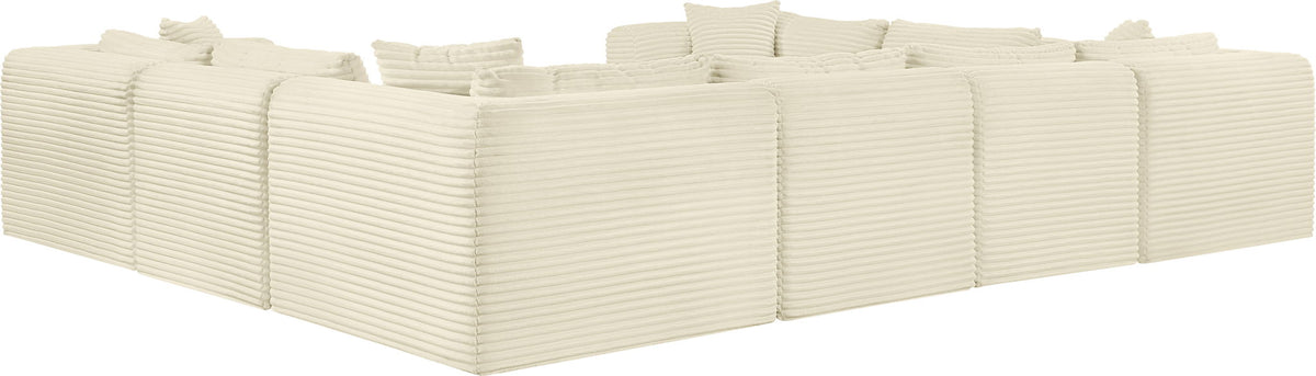 Shaggy - 8 Piece Modular U-Shaped Sectional