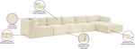 Shaggy - 5 Piece Modular Sectional With Chaise