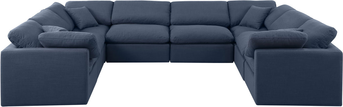 Indulge - Linen 8 Piece Modular Sectional