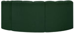 Arc - Boucle Fabric 3 Piece Modular L-Shaped Sofa