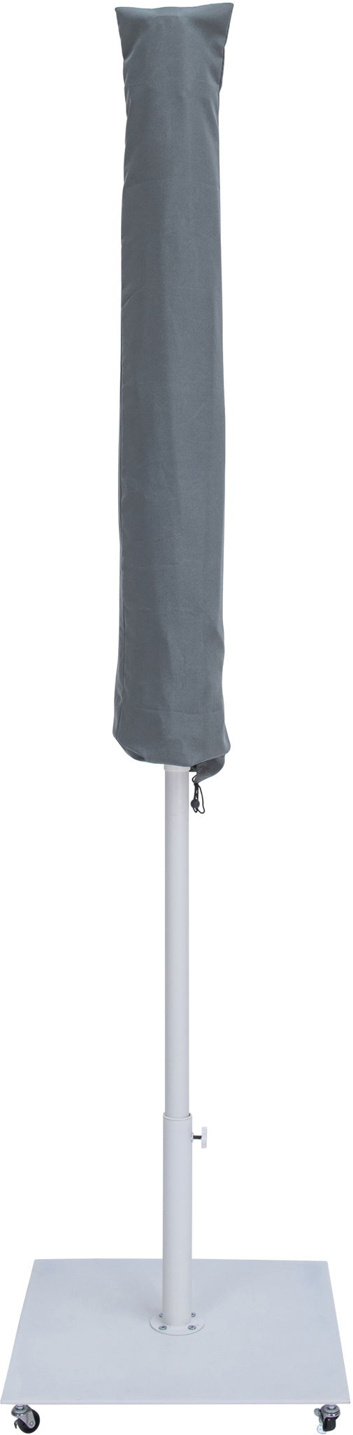 Amalfi - Aluminum Patio Umbrella - White Base / White Pole