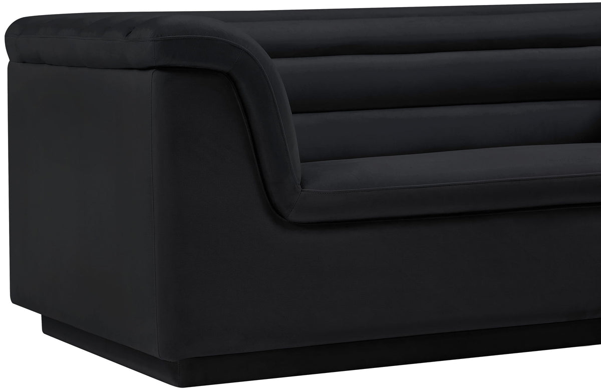 Cascade - Velvet Loveseat