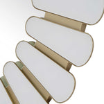 Miran - Glass Round Mirror - White