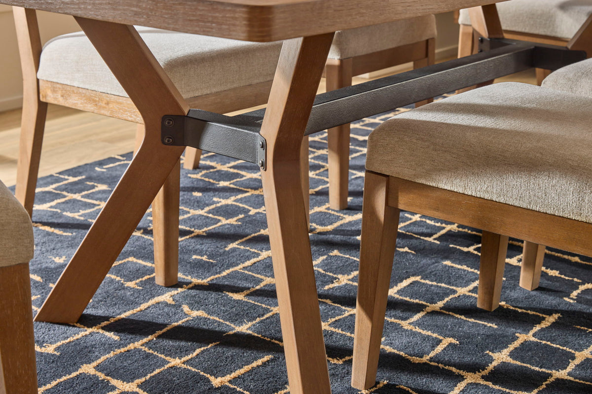 Millwork - Rectangular Dining Table - Light Brown