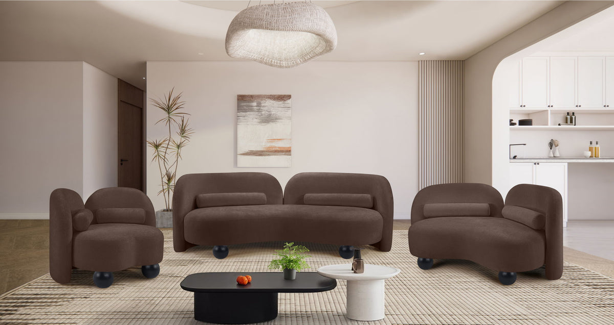 Daphne - Chenille Loveseat