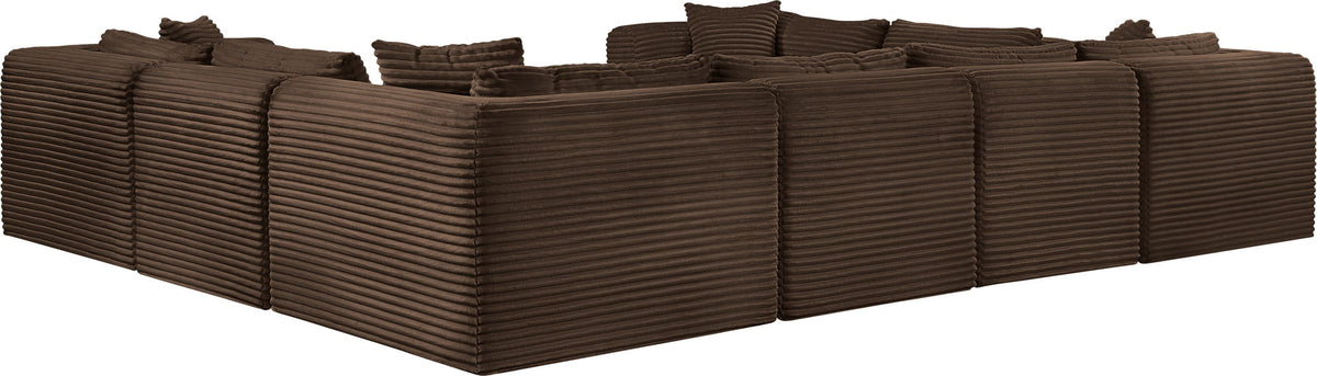 Shaggy - 8 Piece Modular U-Shaped Sectional