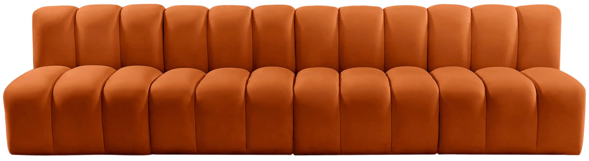 Arc - Velvet 4 Seats Modular Sofa