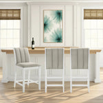 Nolan - 30" Bar Height Rubberwood Barstool