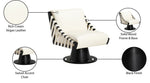 Millwin - Swivel Accent Chair With Black Base