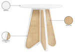 Butterfly - Solid Wood And Natural Cane Table