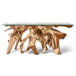 Center Root - 74" x 17" Console Table - Brown