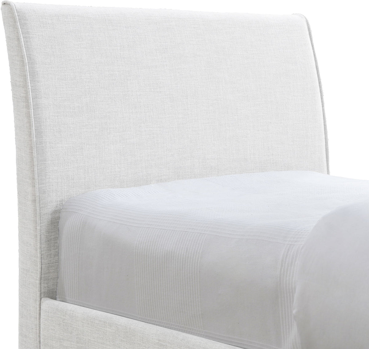 Myles - Linen Twin Trundle Bed