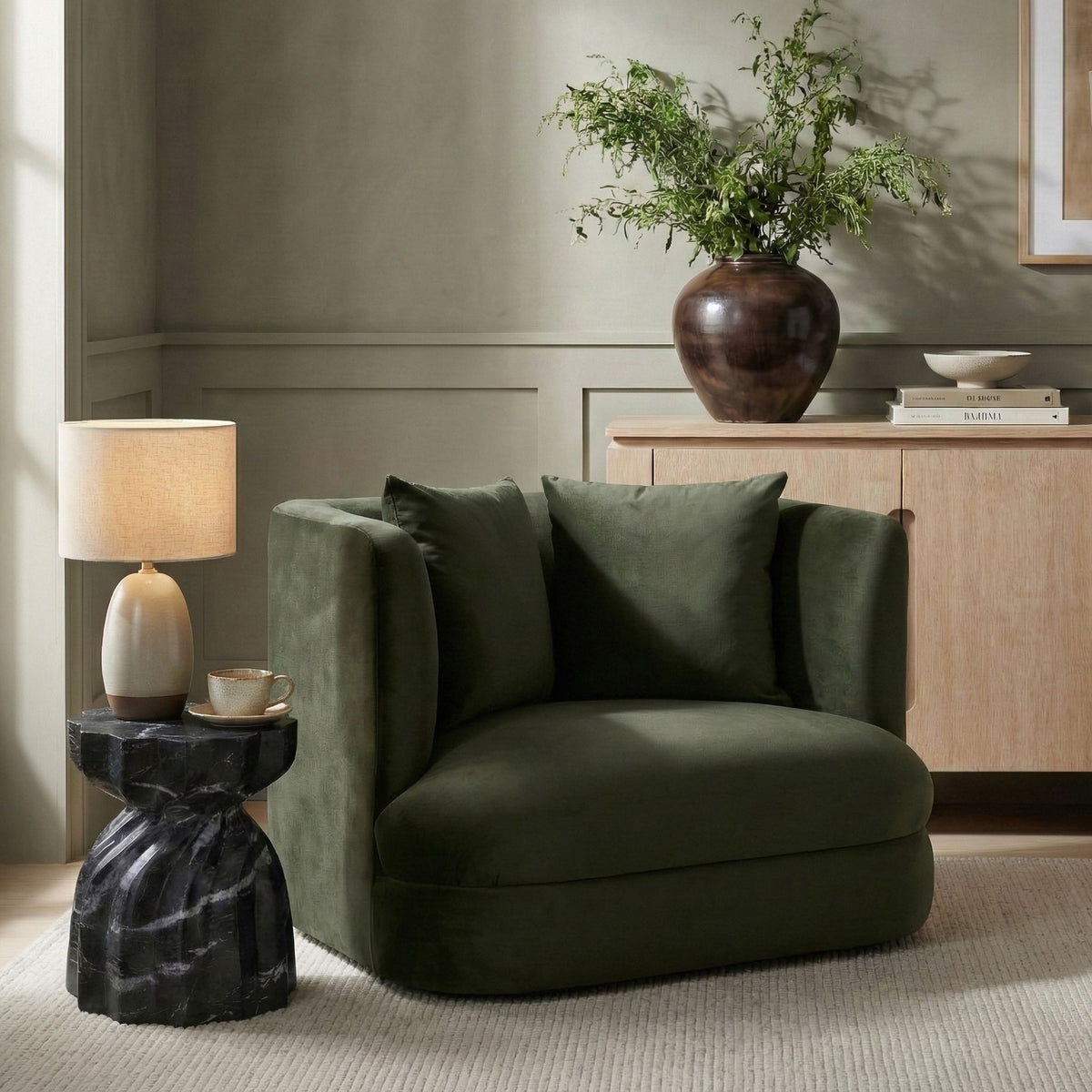 Alder - Velvet Chair