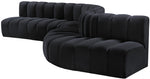 Arc - Velvet 7 Piece Modular Sofa