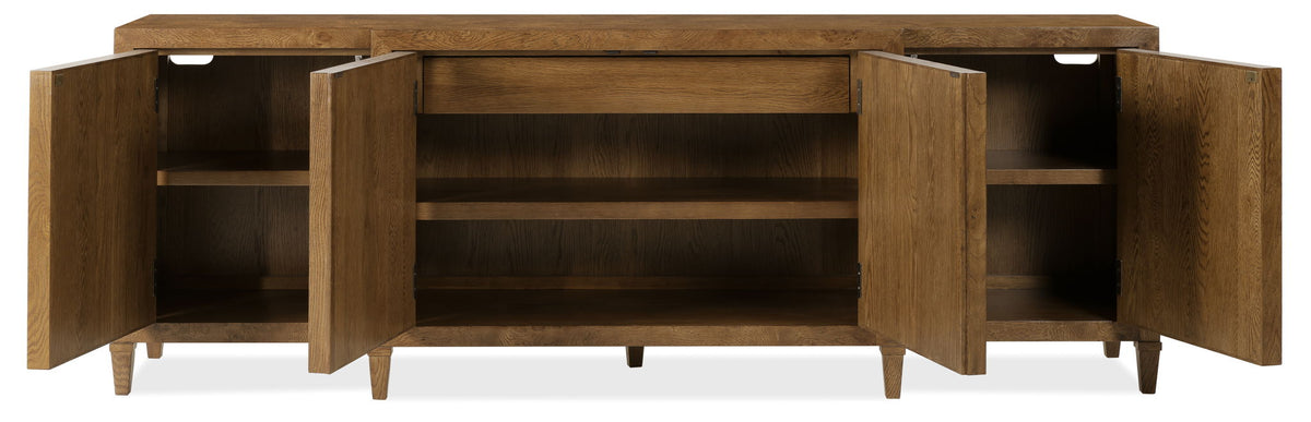 Melange - Nikos Credenza - Dark Brown