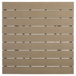 Fairen Trail - Square Counter TBL w/Umb OPT - Black / Driftwood