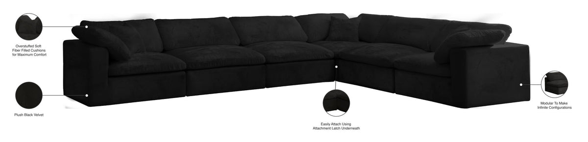 Cozy - 6 Piece Modular Corner Sectional