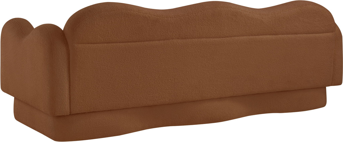 Bloom - Teddy Fabric Sofa - Saddle