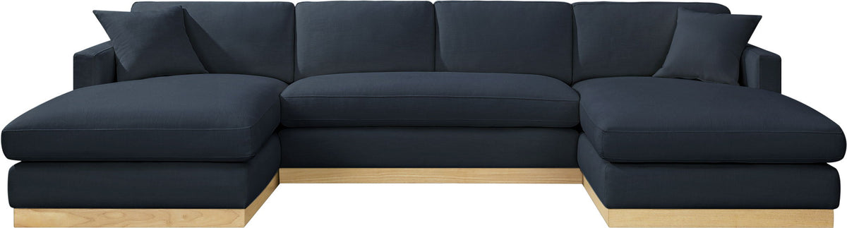 Johanna - 3 Piece Sectional - Natural Base