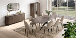 Hexagon - Dining Table - Dark Brown / Black