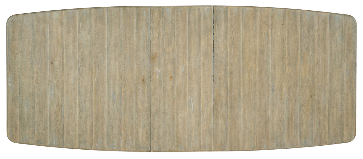 Surfrider - Rectangle Dining Table With 2-18" Leaves - Light Brown