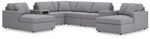 Modmax - U-Shaped Sectional - Granite