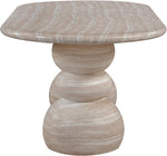 Navo - Indoor/Outdoor Dining Table - Travertine