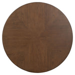 Bellevue - Round Coffee Table With Casters - Whiskey Brown