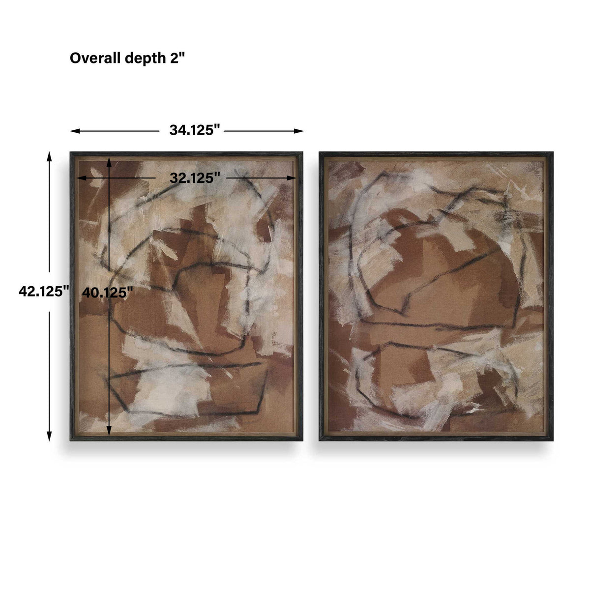 Rush & Dash - Framed Prints (Set of 2)