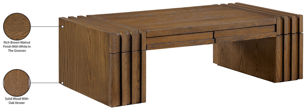 Stanton - Oak Veneer And Solid Wood Table