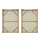 Wisteria Pond - Framed Canvases (Set of 2) - Green / Blue