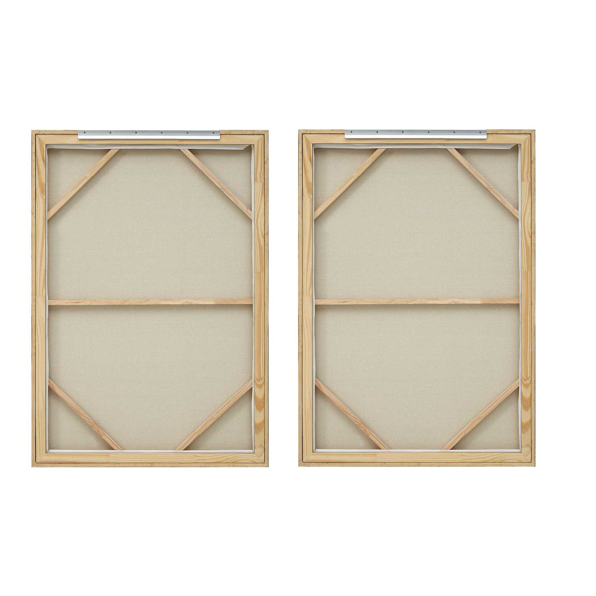 Wisteria Pond - Framed Canvases (Set of 2) - Green / Blue