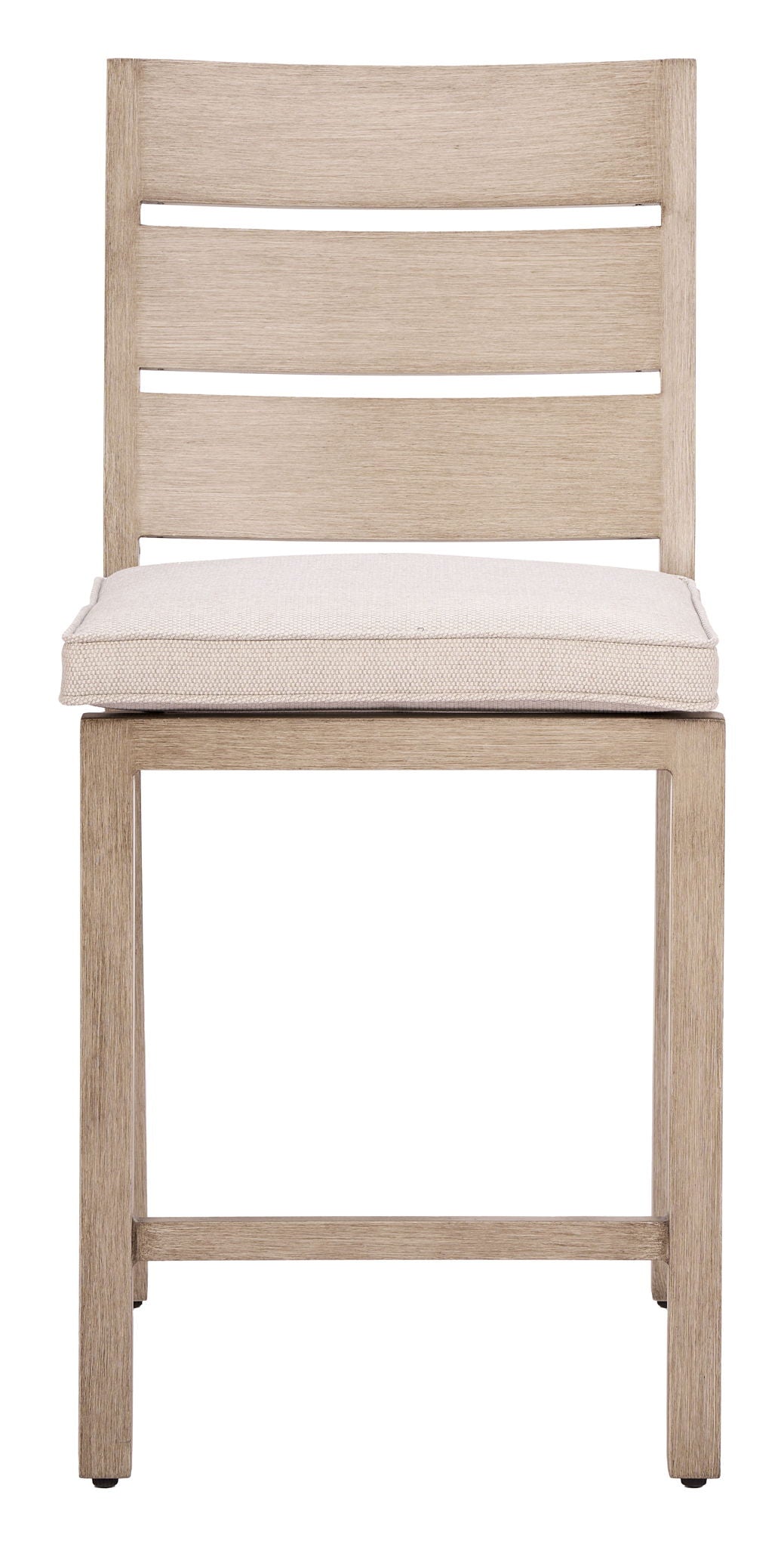 Reefline - Armless Counter Stool (Set of 2) - Gray / Light Brown