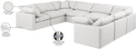 Indulge - Faux Leather 8 Piece Modular Sectional
