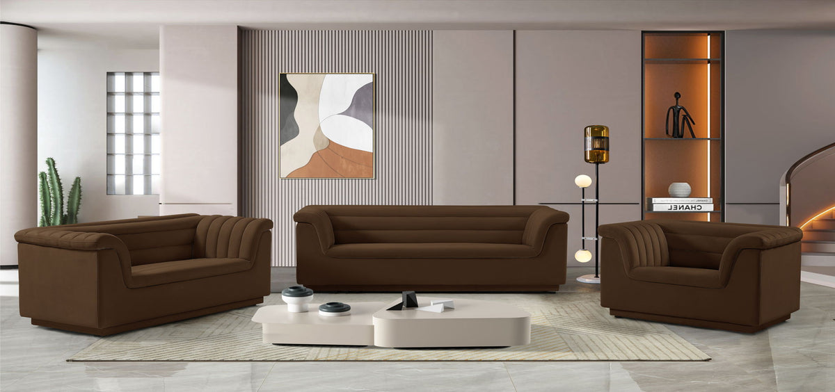Cascade - Velvet Chair