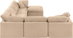 Indulge - Velvet 7 Piece Modular Sectional