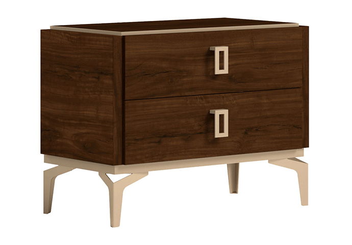 Eva - Nightstand - Dark Brown