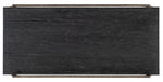 Chapman - Shou Sugi Ban Rectangle Cocktail Table - Black