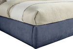 Adam - Chenille Fabric Bed With 52" Headboard