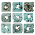Bahati - Wood Wall Decor (Set of 9) - Blue