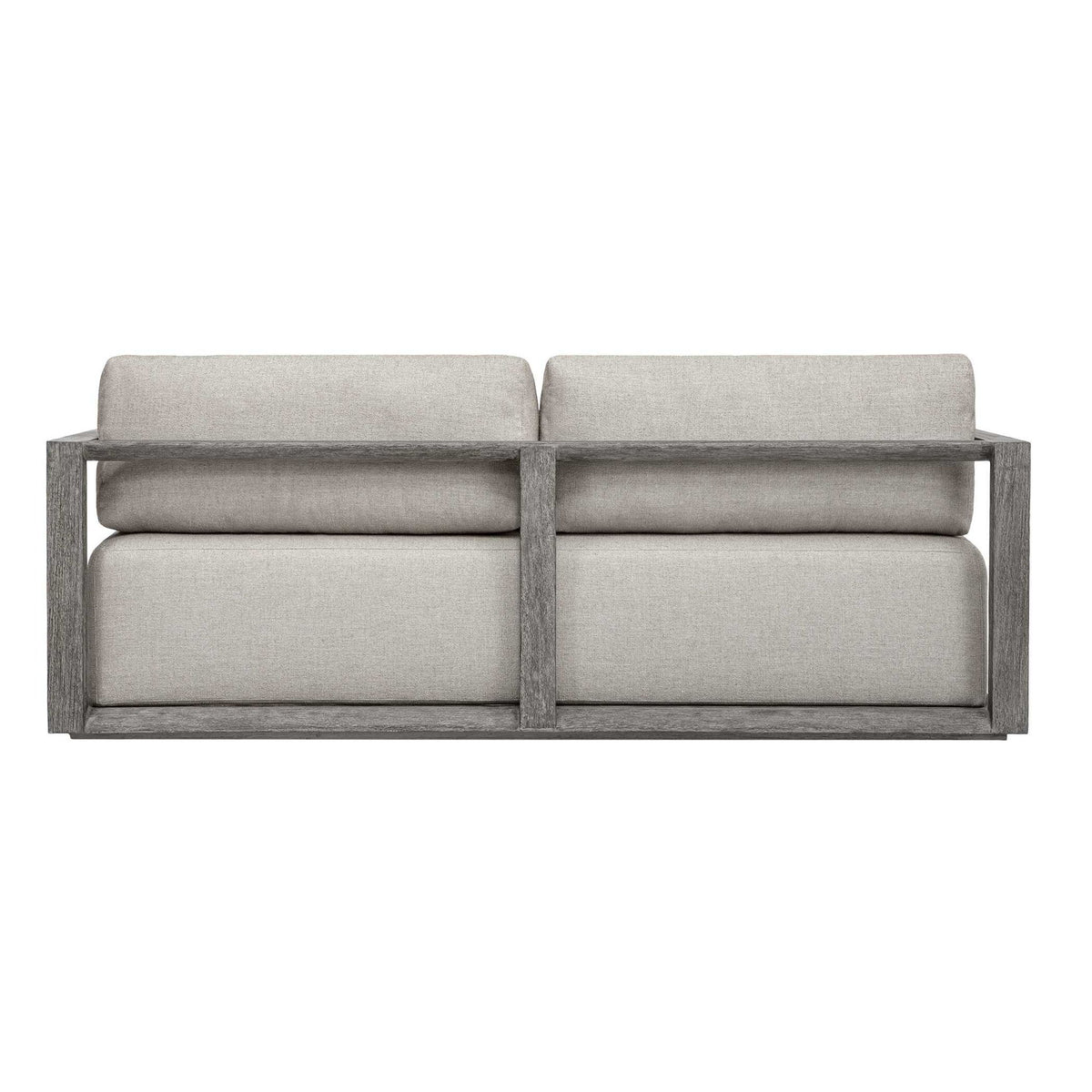 Remsen - Outdoor Sofa - Weathered Gray / Dove