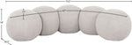 Apollo - Boucle Fabric Bench