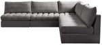 Jacob - Modular Corner Armless Sectional 5 Piece